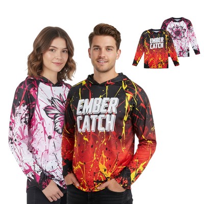 Unisex SolarProtec Sublimated Hoodie